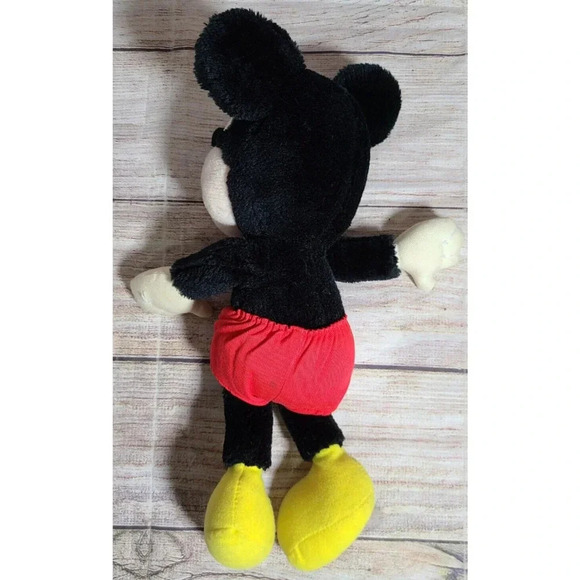 Vintage Applause Disney Plush Mickey Mouse Stuffed Animal 9" Blue Bow Tie - Picture 2 of 5